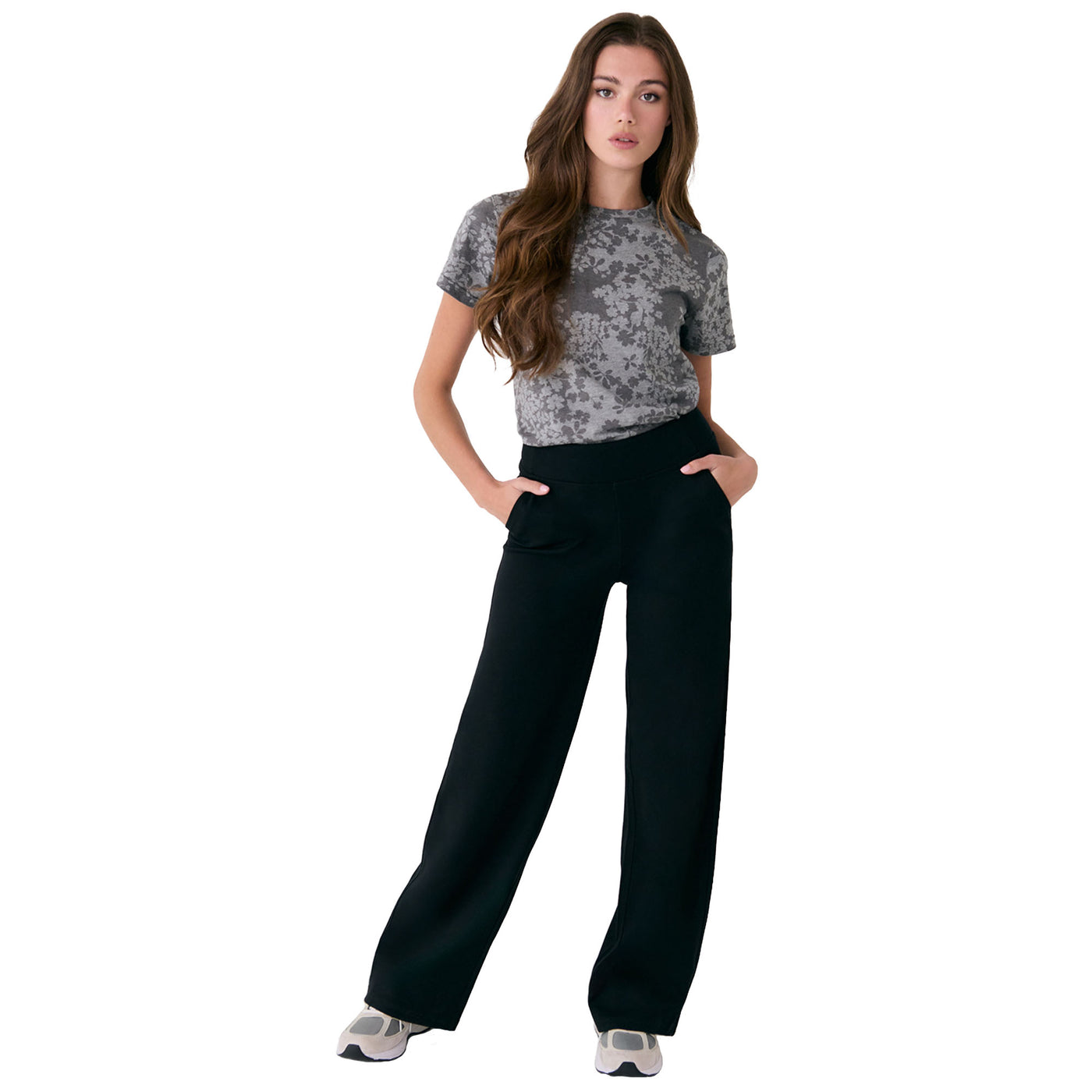 Lole Women's Mindset Wide Leg Pants 2025 BLACK