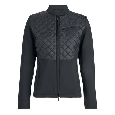 G/Fore Women's Hybrid Moto Stretch Tech Interlock Jacket 2024 ONYX