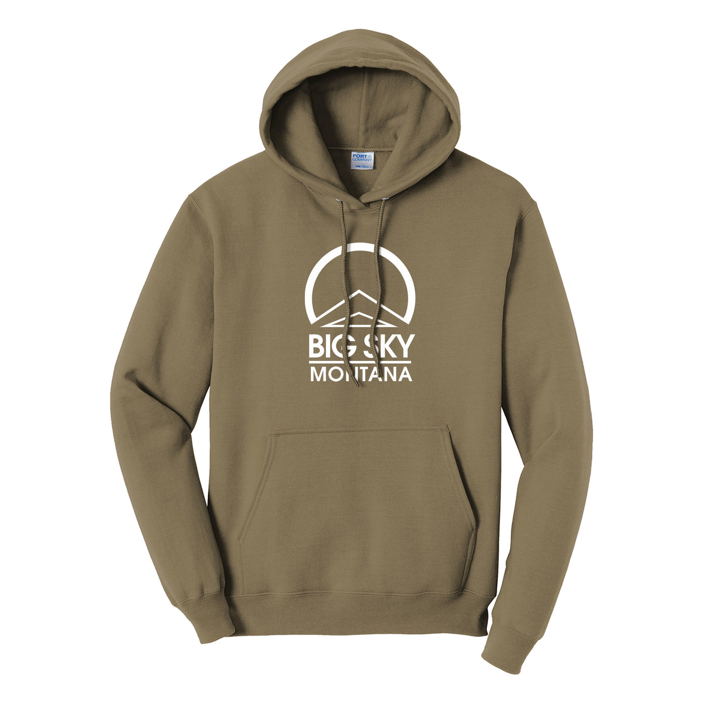 Big Sky Independent Logo Hoodie 2024 COYOTE BROWN 2