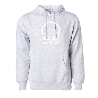 Big Sky Independent Logo Hoodie 2024 HEATHER GRAY