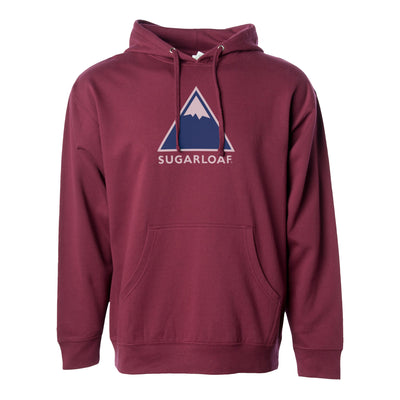 Sugarloaf Independent Logo Hoodie 2024 MAROON