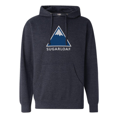 Sugarloaf Independent Logo Hoodie 2024 NAVY HEATHER