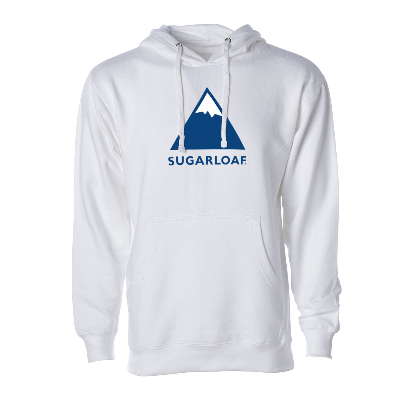 Sugarloaf Independent Logo Hoodie 2024 WHITE