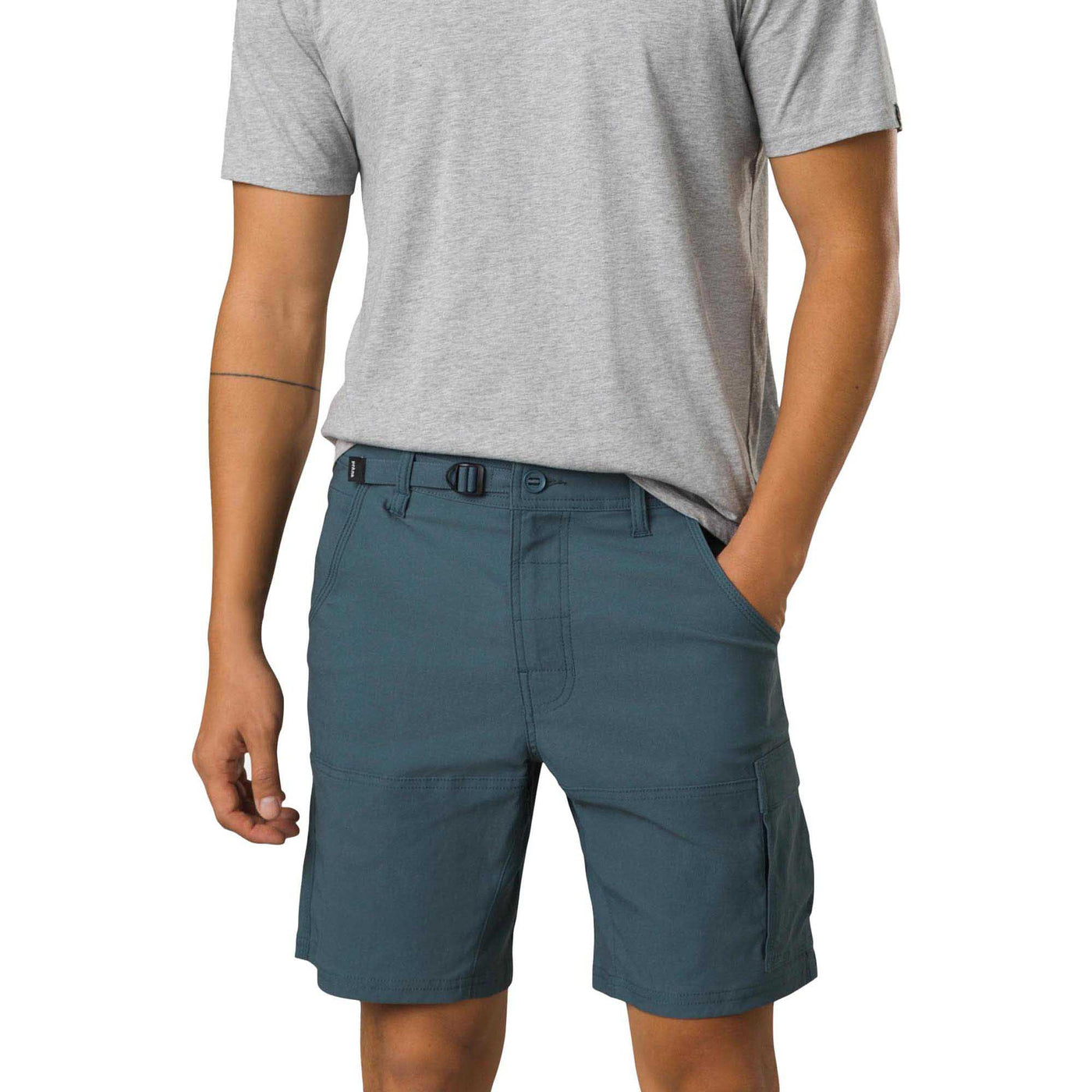 Prana Men's Stretch Zion™ Shorts II - 10in 2023 GREY BLUE