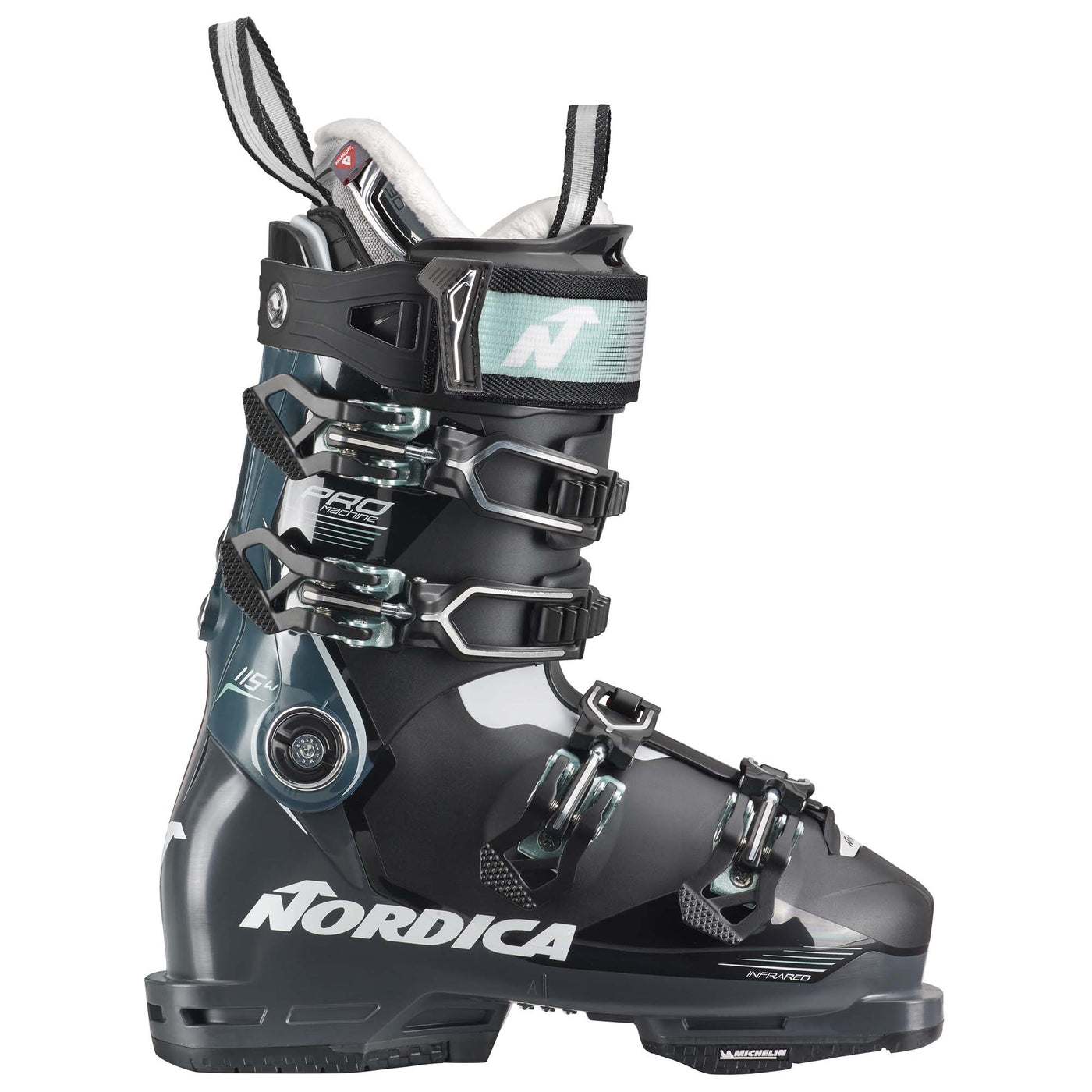 Nordica Women's Promachine 115 Ski Boot 2024 BLACK