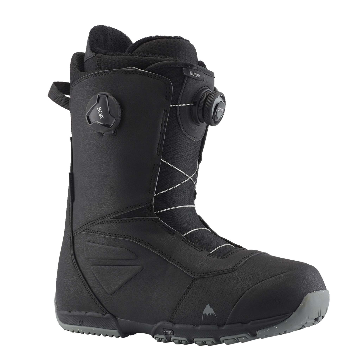 Burton Men's Ruler Dual-Zone BOA® Snowboard Boots 2024 BLACK