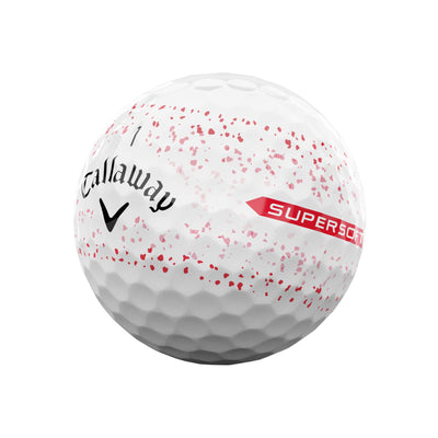 Callaway Supersoft Splatter Golf Balls - Sleeve 2024 