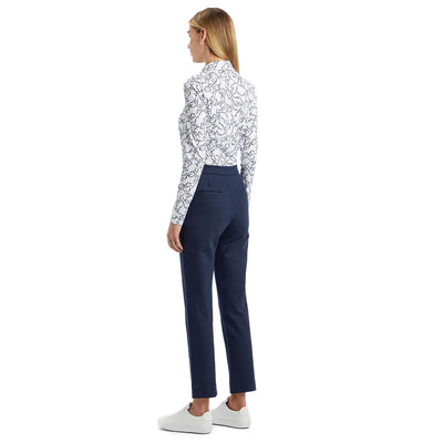 G/Fore Women's Star Dust Tech Jersey Long Sleeve Polo 2024 