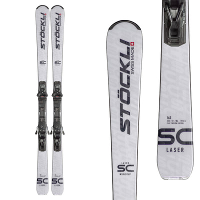 Stockli Men's Laser SC Ski + MC11 Bindings 2024 ASSORTED