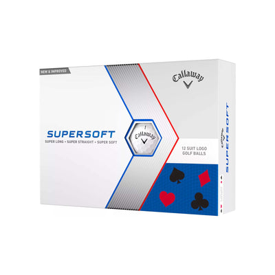 Callaway Supersoft Limited Suits Golf Balls - Dozen 2023 