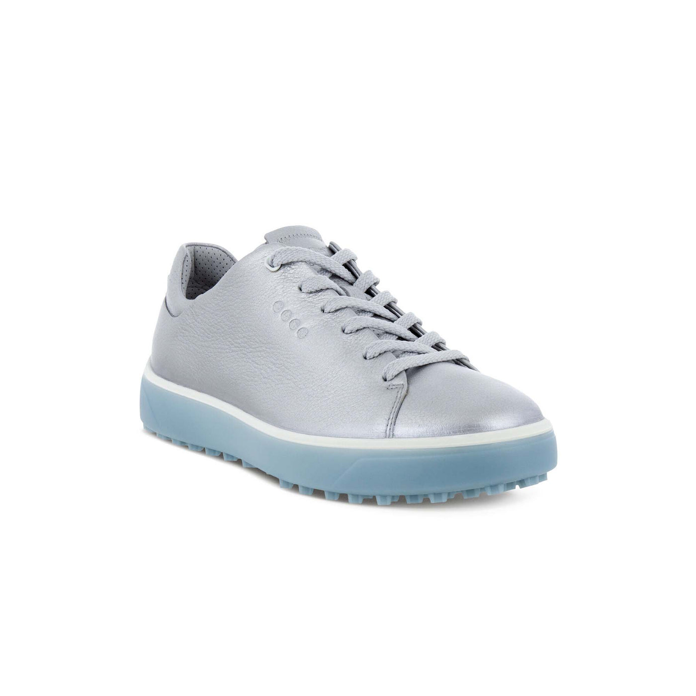 Ecco Women's Golf Tray Shoe 2023 SILVER/ARONA