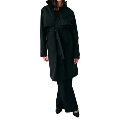 Lole Women's AlizÃ© Trench Coat 2025 BLACK