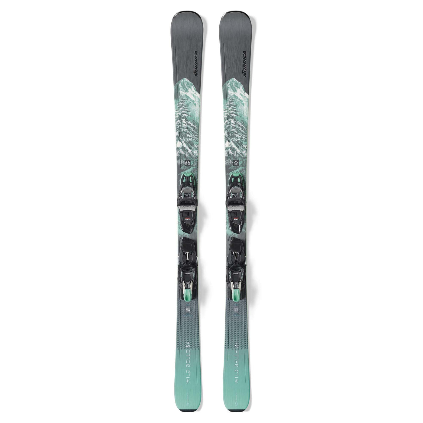 Nordica Women's Wild Belle DC 84 Skis with TP2 Light 11 FDT Bindings 2025 