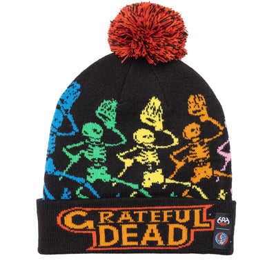 686 Grateful Dead Knit Beanie BLACK