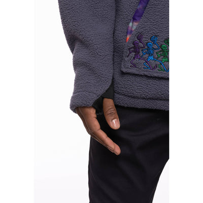 686 Men's Grateful Dead Buttermilk Sherpa Fleece Hoody 