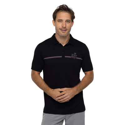 TRAVIS MATHEW APPAREL TRAVIS MATHEW MEN'S HIGH SURF BLACK