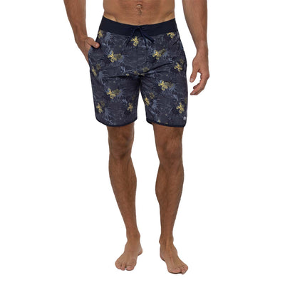 TravisMathew Men's Becan Ruins Boardshort 2023 HDB HEATHER DR