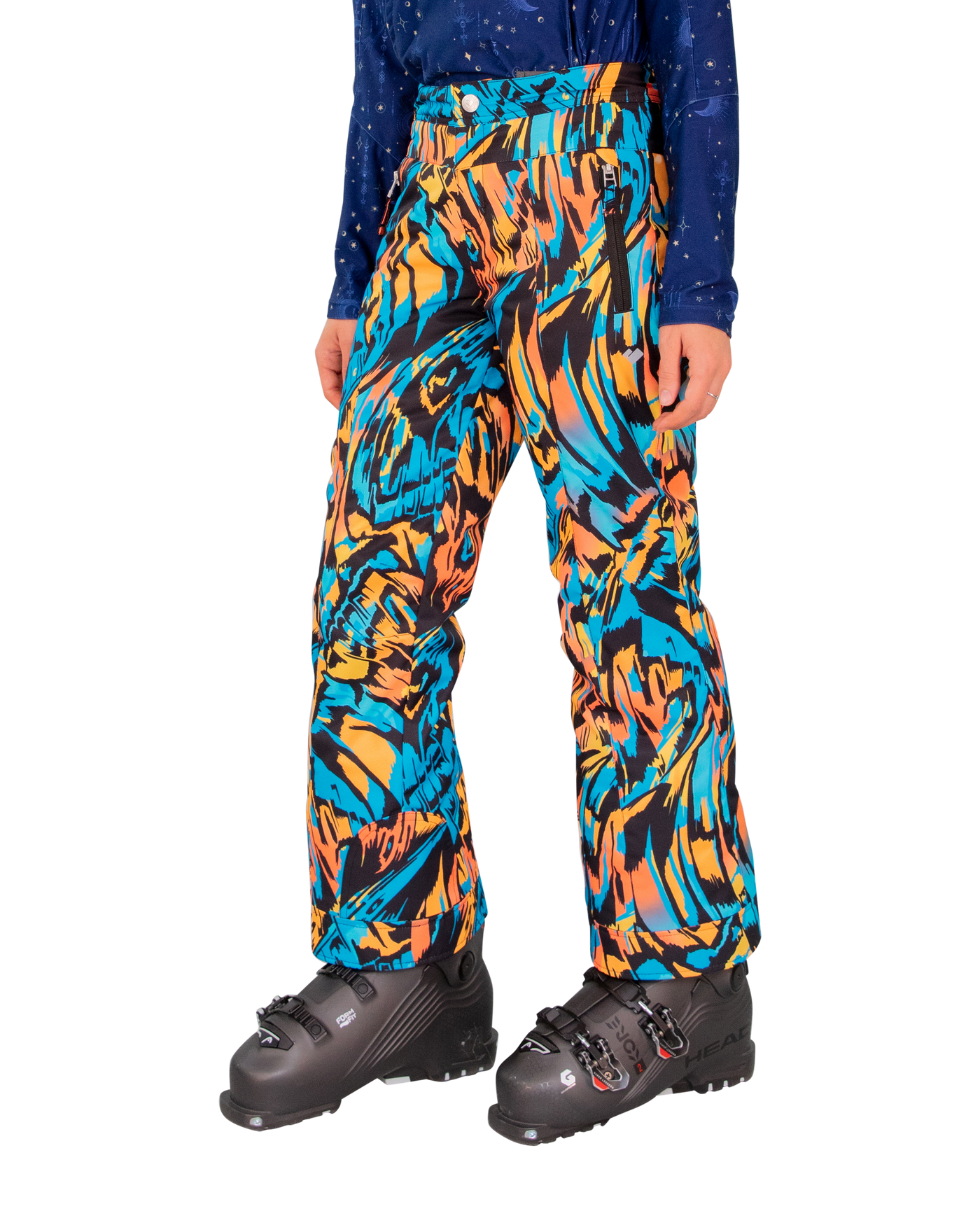 Obermeyer Junior's Brooke Print Pant 2023 SWIRL WIN