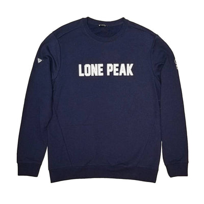 Big Sky Lone Peak Crewneck Sweatshirt 2023 NAVY