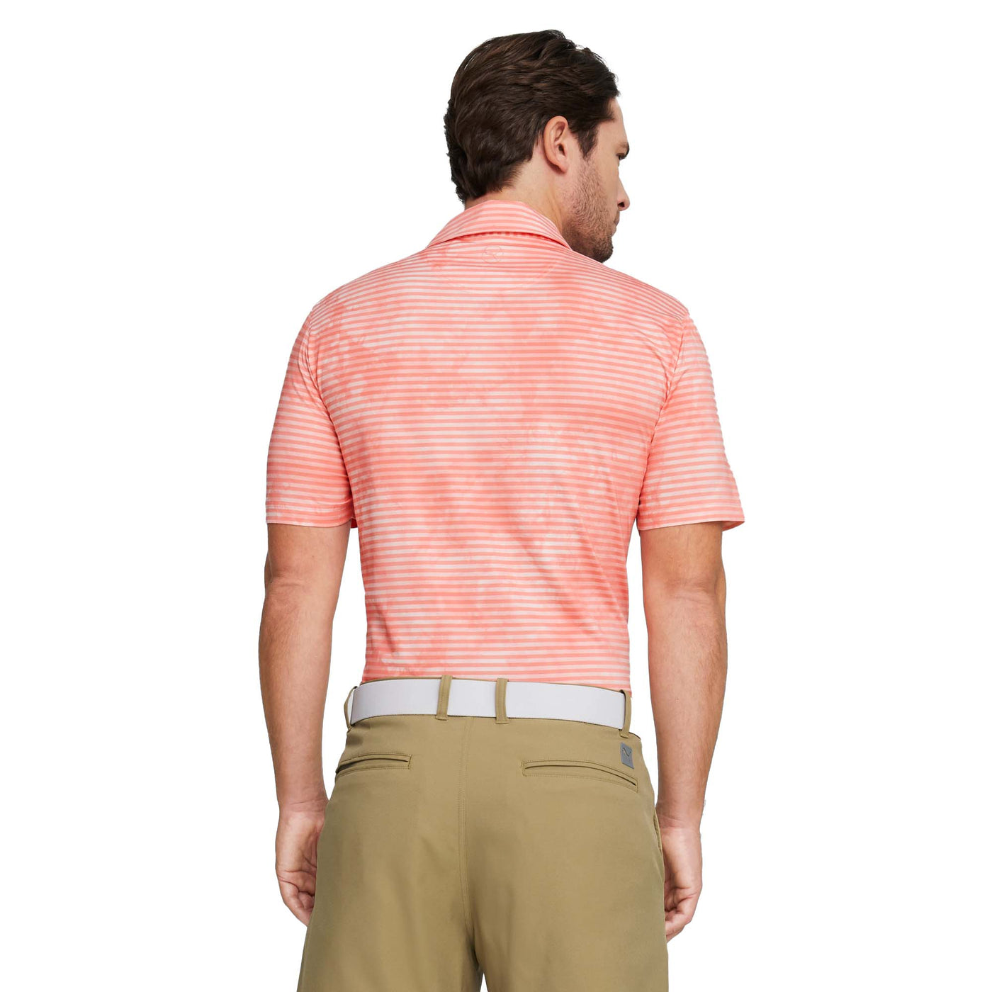 PUMA PUMA MEN'S CLOUDSPUN DYE STRIPE POLO 