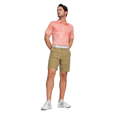 PUMA PUMA MEN'S CLOUDSPUN DYE STRIPE POLO 