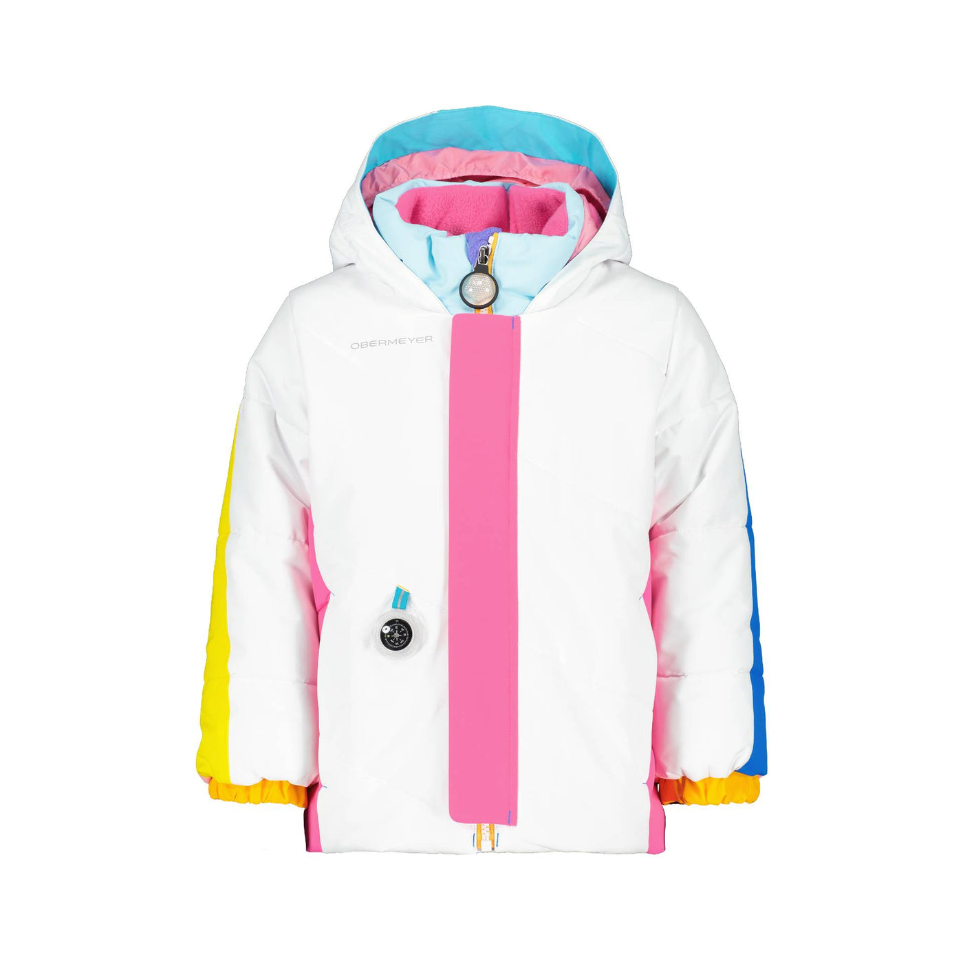 Obermeyer Junior's Camber Jacket 2023 WHITE