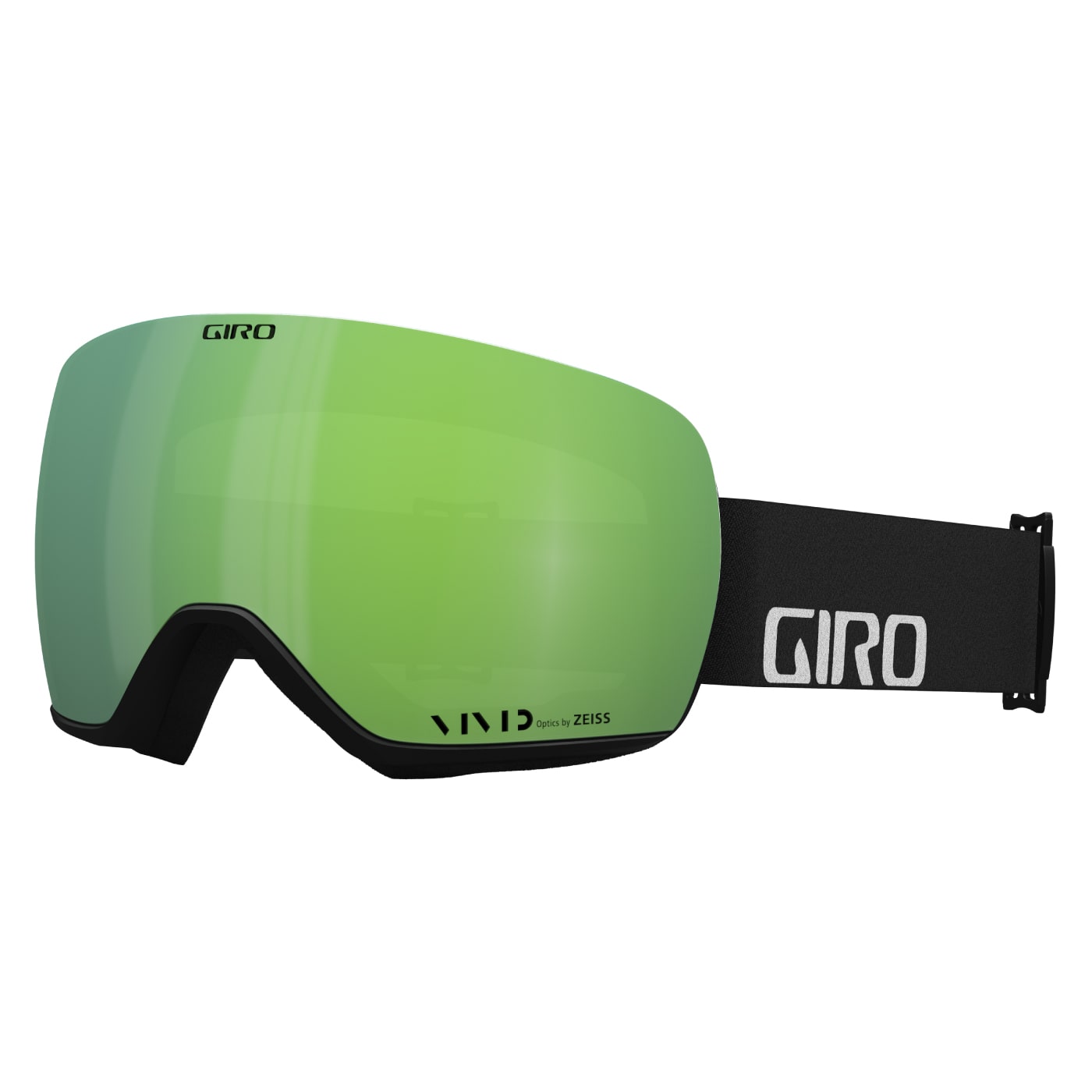 Giro Men's Article Goggles with Bonus VIVID Lens 2025 BLACK WORDMARK/VIVID EMERALD/INFRARED