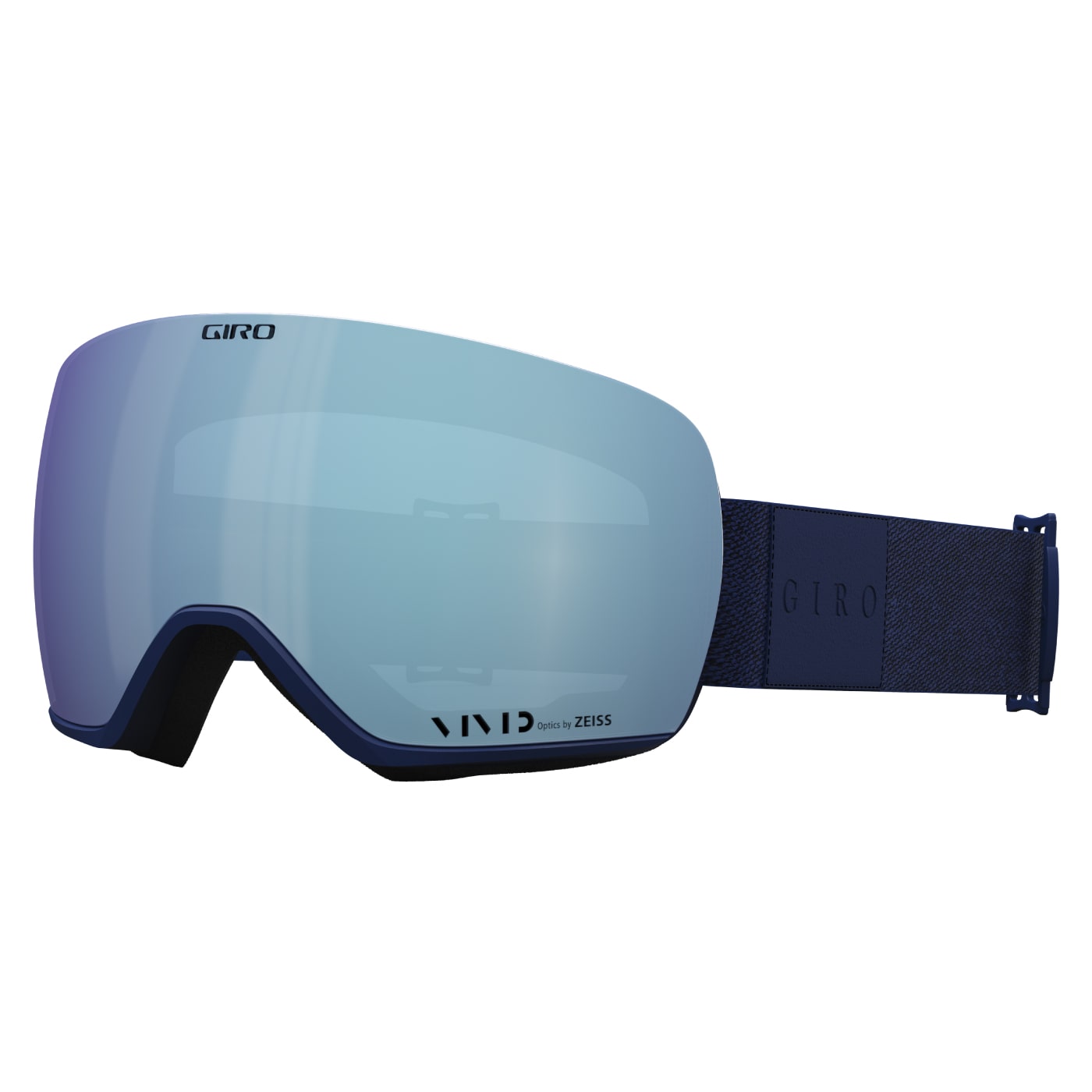 Giro Men's Article Goggles with Bonus VIVID Lens 2024 MIDNIGHT MONO/VIVID ROYAL