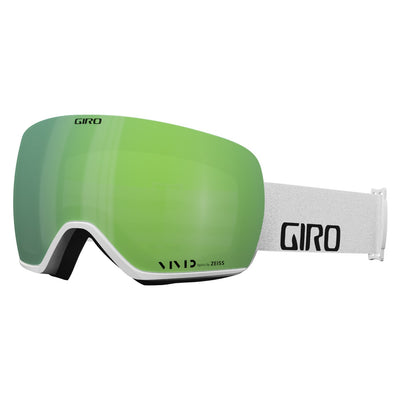 Giro Men's Article Goggles with Bonus VIVID Lens 2024 WHITE WORDMARK/VIVID EMERALD