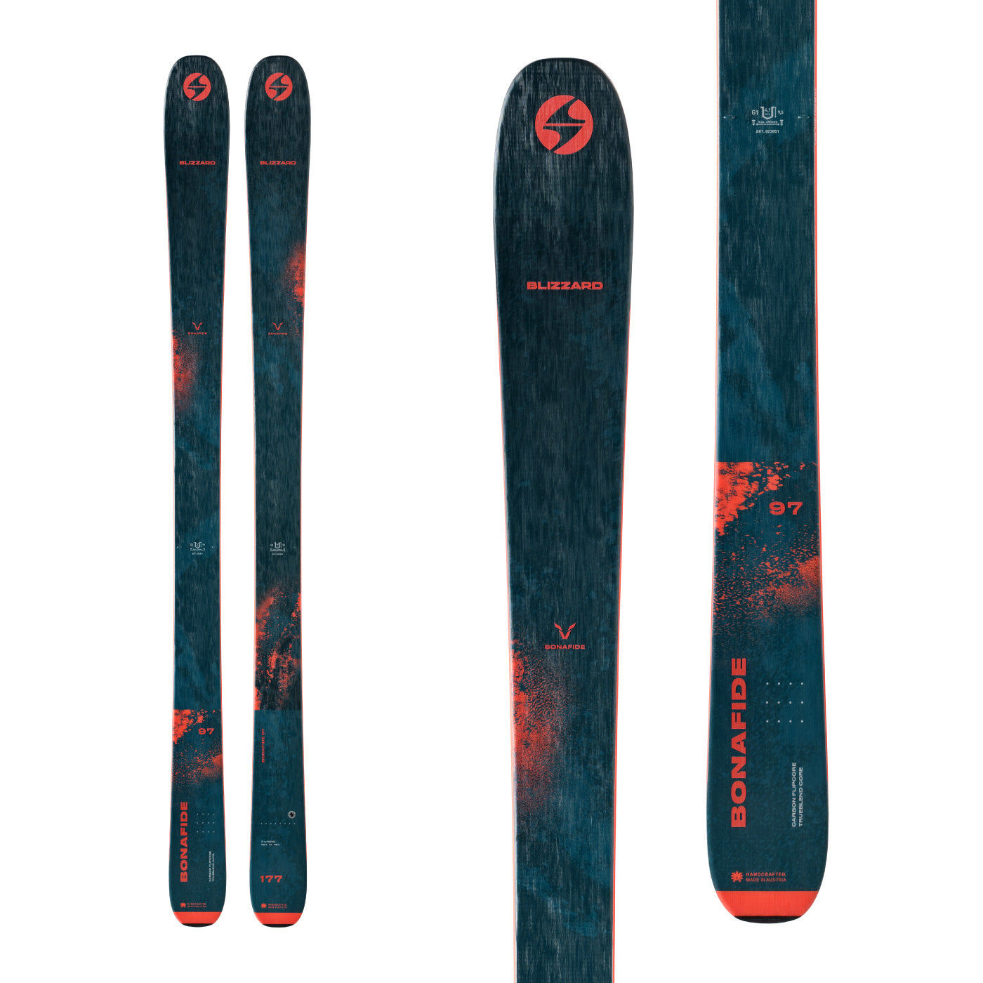 Blizzard Men's Bonafide 97 Ski 2023 165