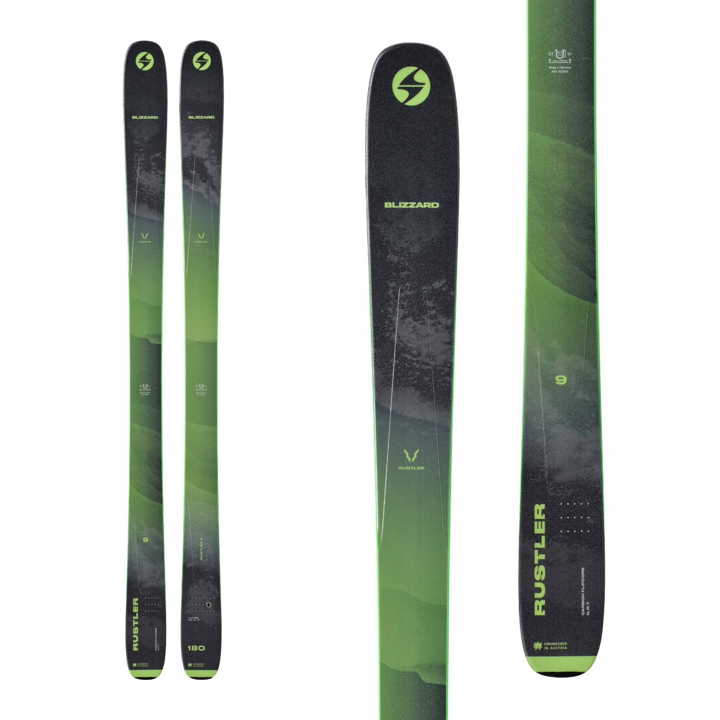 Blizzard Men's Rustler 9 Ski 2023 164