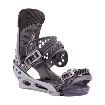 Burton Men's Malavita Re:Flex Snowboard Binding 2024 GRAY FADE