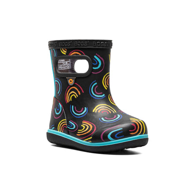 Bogs Kid's Skipper II Wild Rainbows Rainboots 2023 