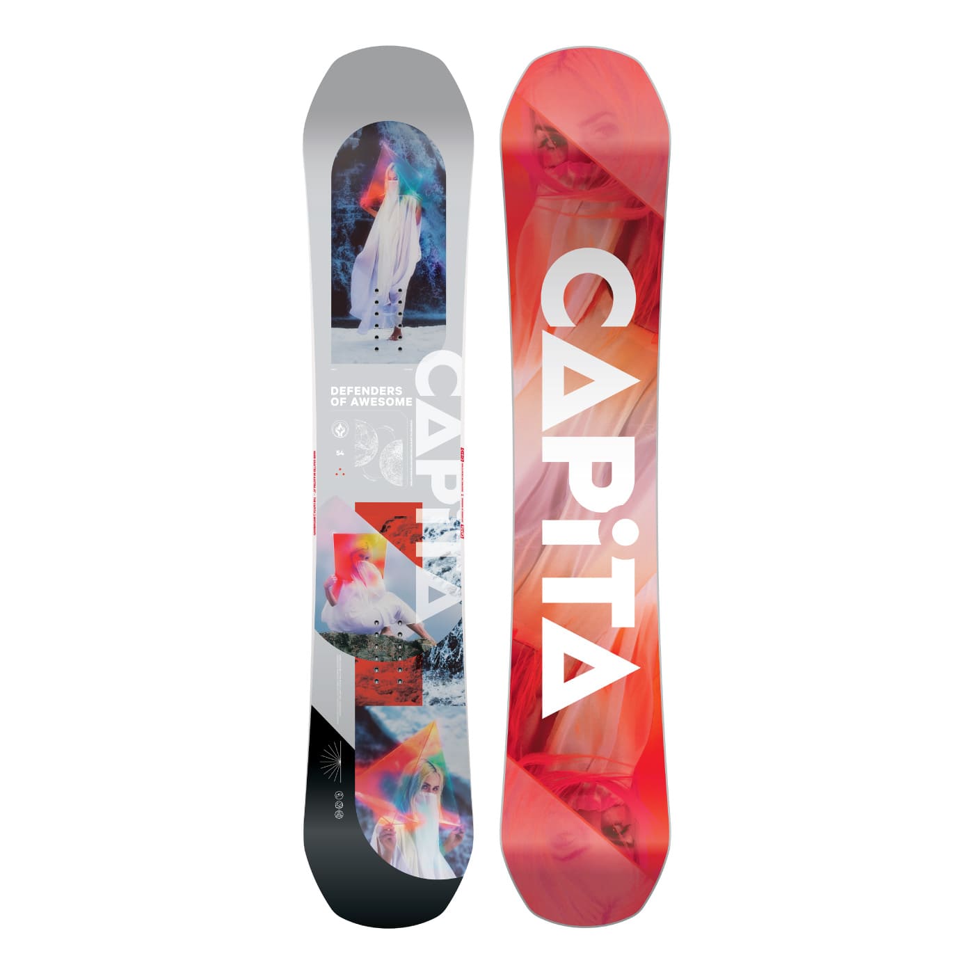 CAPiTA Men's Defenders of Awesome Snowboard 2023 154