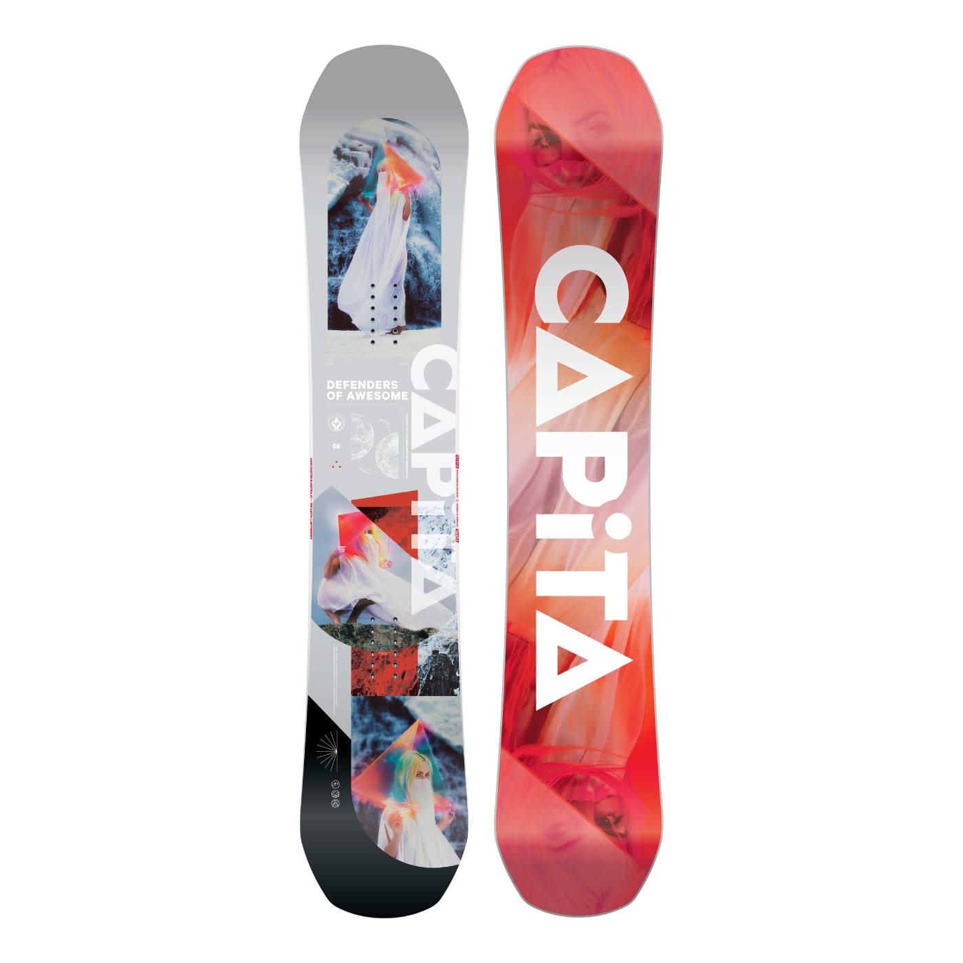 Capita Men's Defenders of Awesome Snowboard 2023 158