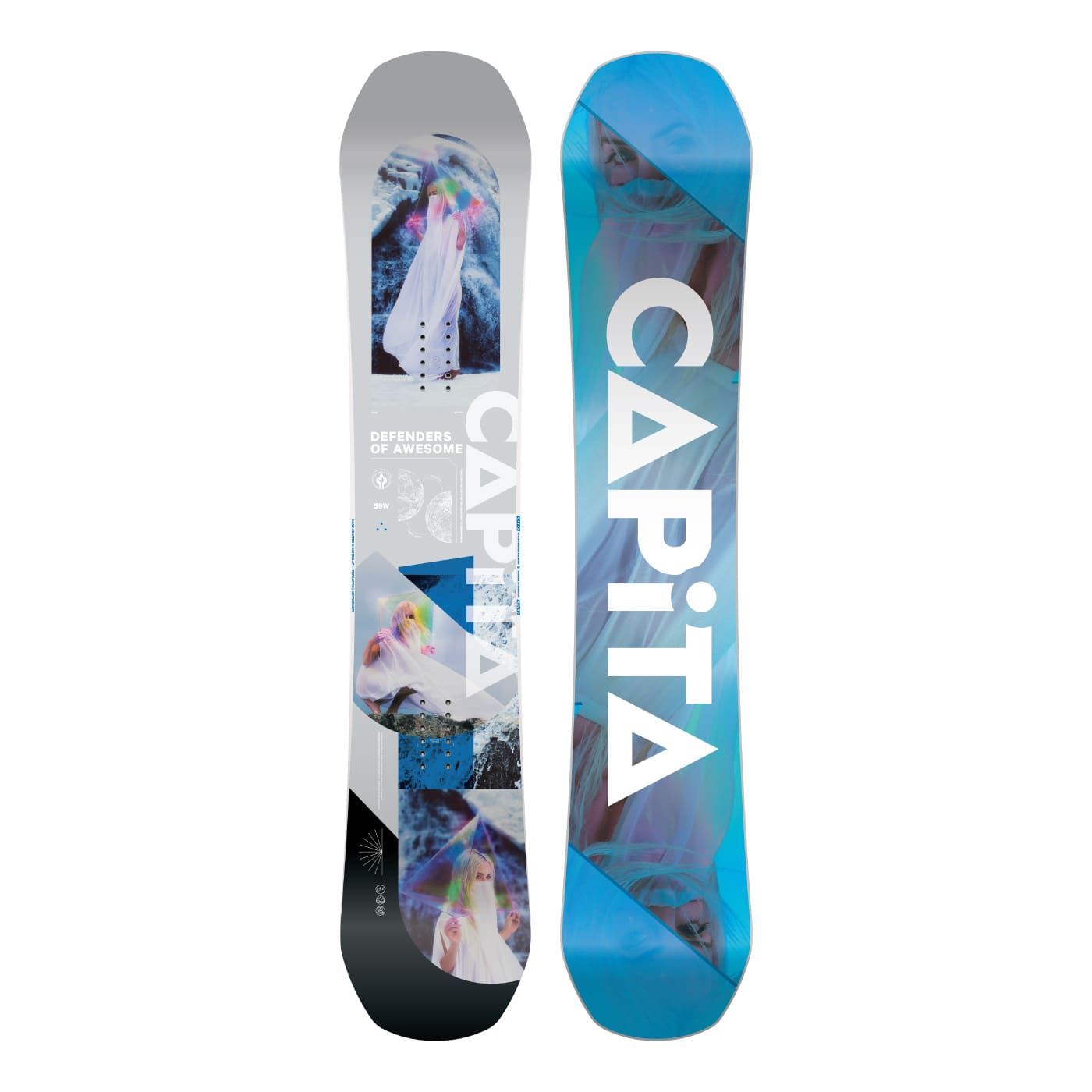 Capita Men's Defenders of Awesome Snowboard 2023 155W