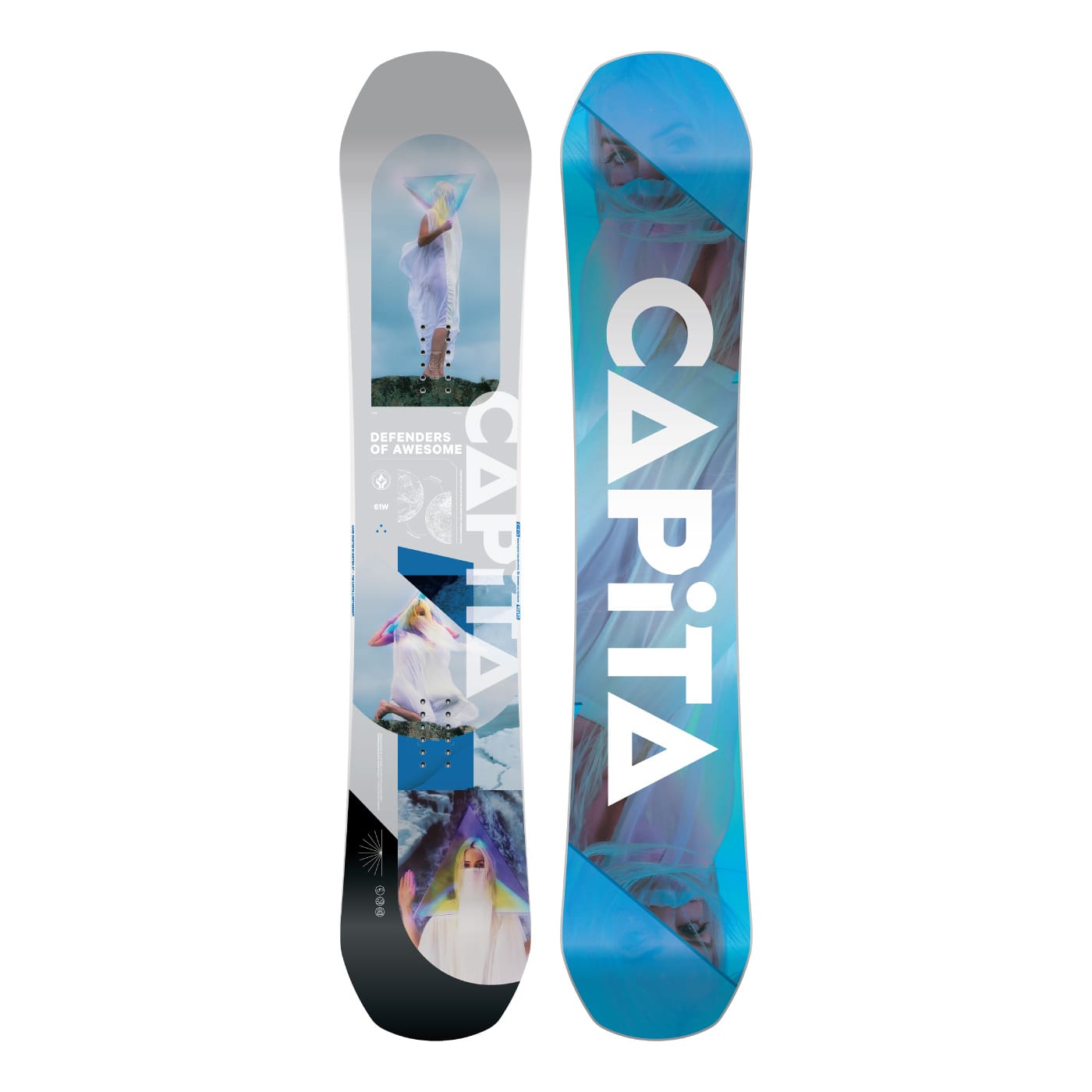 CAPiTA Men's Defenders of Awesome Snowboard 2023 159W