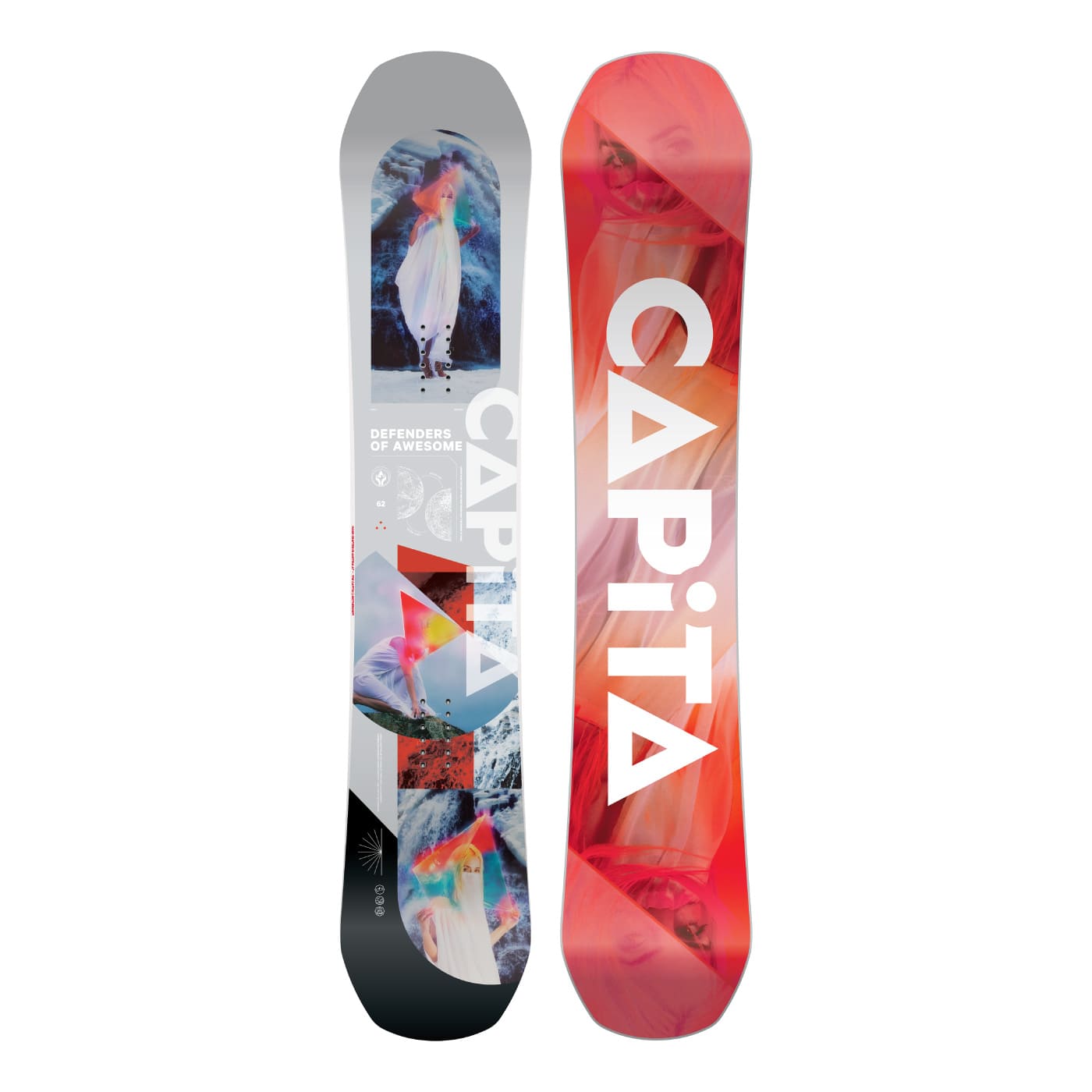 Capita Men's Defenders of Awesome Snowboard 2023 162