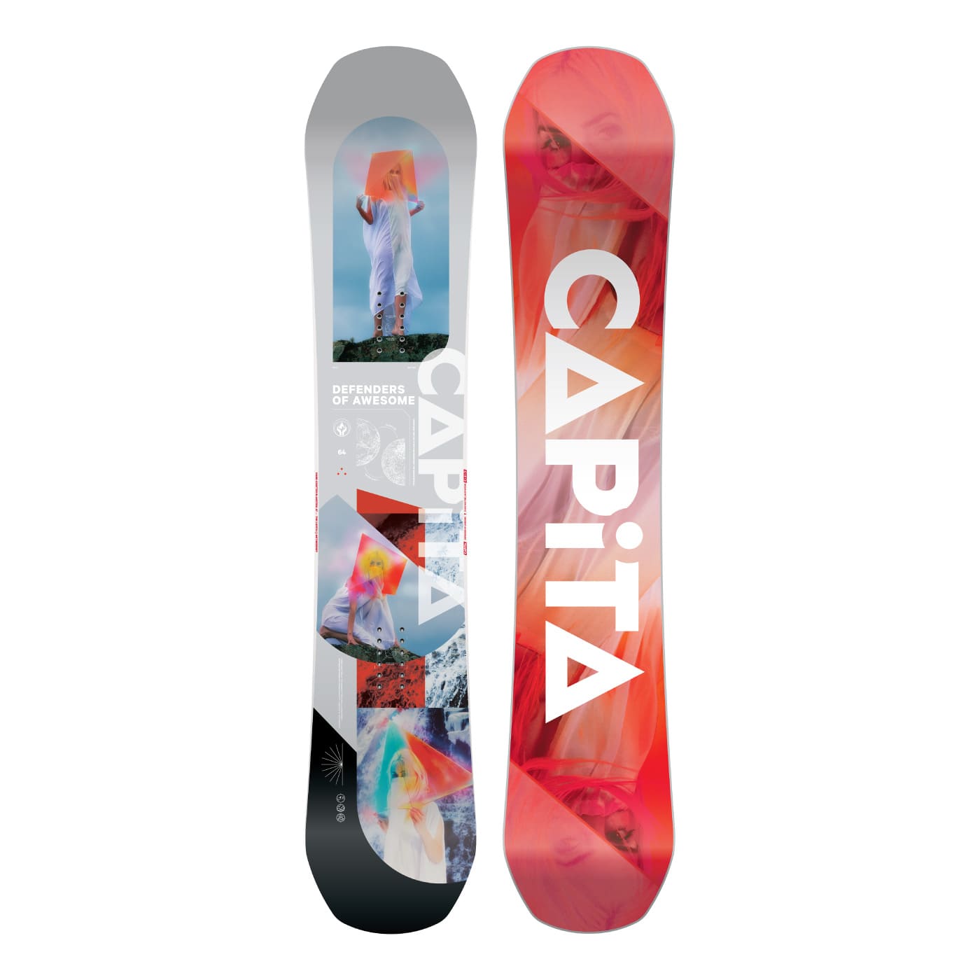 CAPiTA Men's Defenders of Awesome Snowboard 2023 164