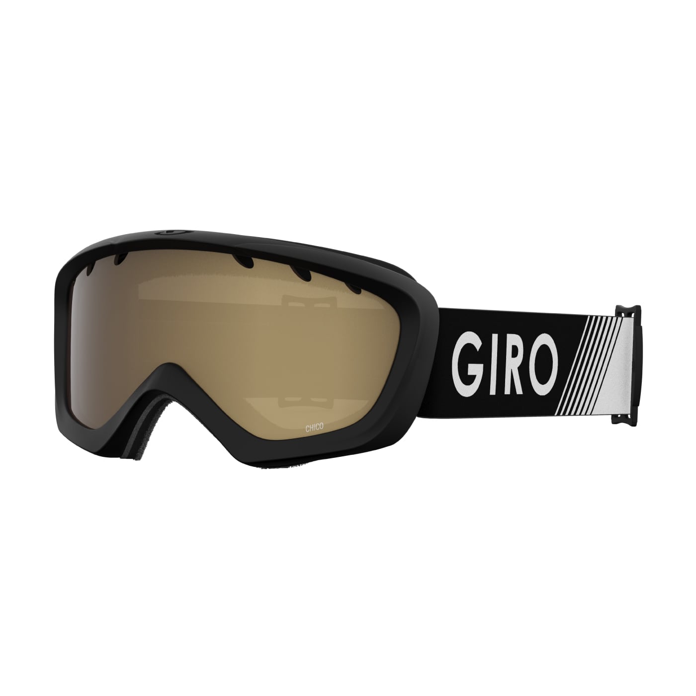Giro Junior's Chico Goggles with Amber Rose Lens 2022 BLACK ZOOM/AMBER ROSE