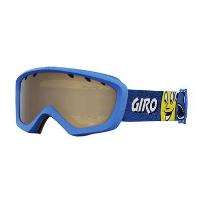 Giro Junior's Chico Goggles with Amber Rose Lens 2022 BLUE FACES/AMBER ROSE