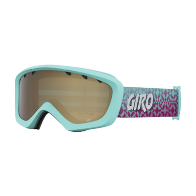 Giro Junior's Chico Goggles with Amber Rose Lens 2022 GLZ BLUE COVERUP/AMBER ROSE