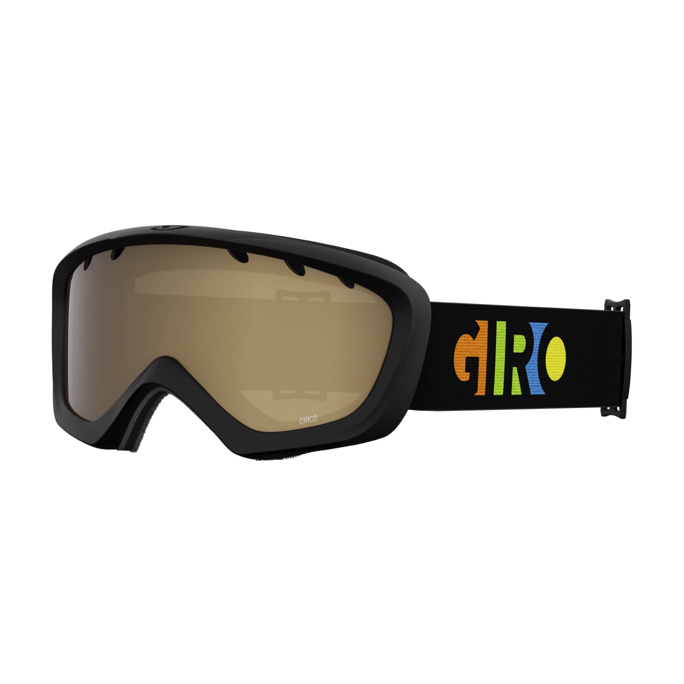 Giro Junior's Chico Goggles with Amber Rose Lens 2022 PARTY BLOCKS/AMBER ROSE