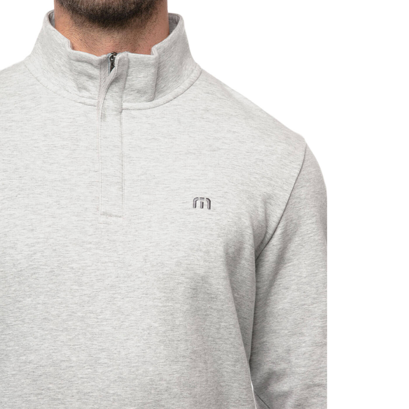 TravisMathew Men's Cloud Quarter Zip 2.0 Fleece 