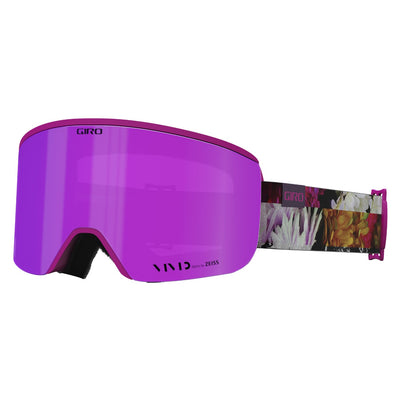 Giro Women's Ella Goggles with Bonus VIVID Lens 2023 FLOWER DATA MOSH/VIVID PINK