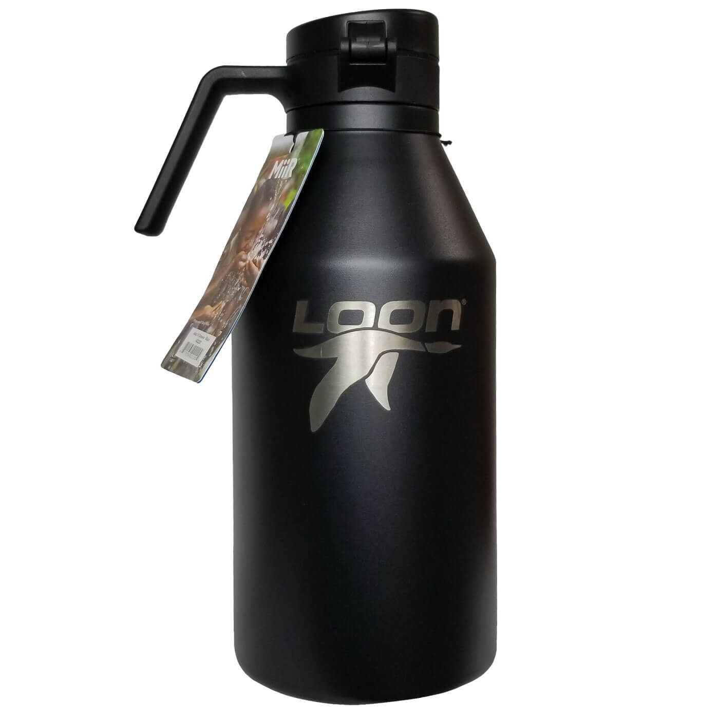 Loon Mountain Growler 64oz Vacuum Insulated Bottle with Locking Lid 
