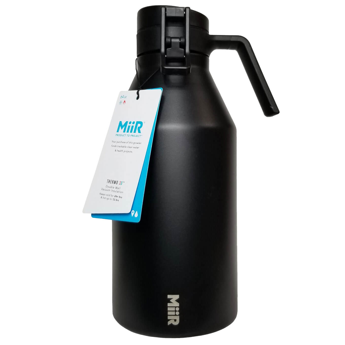 Sunday River Growler 64oz Vacuum Insulated Bottle with Locking Lid 