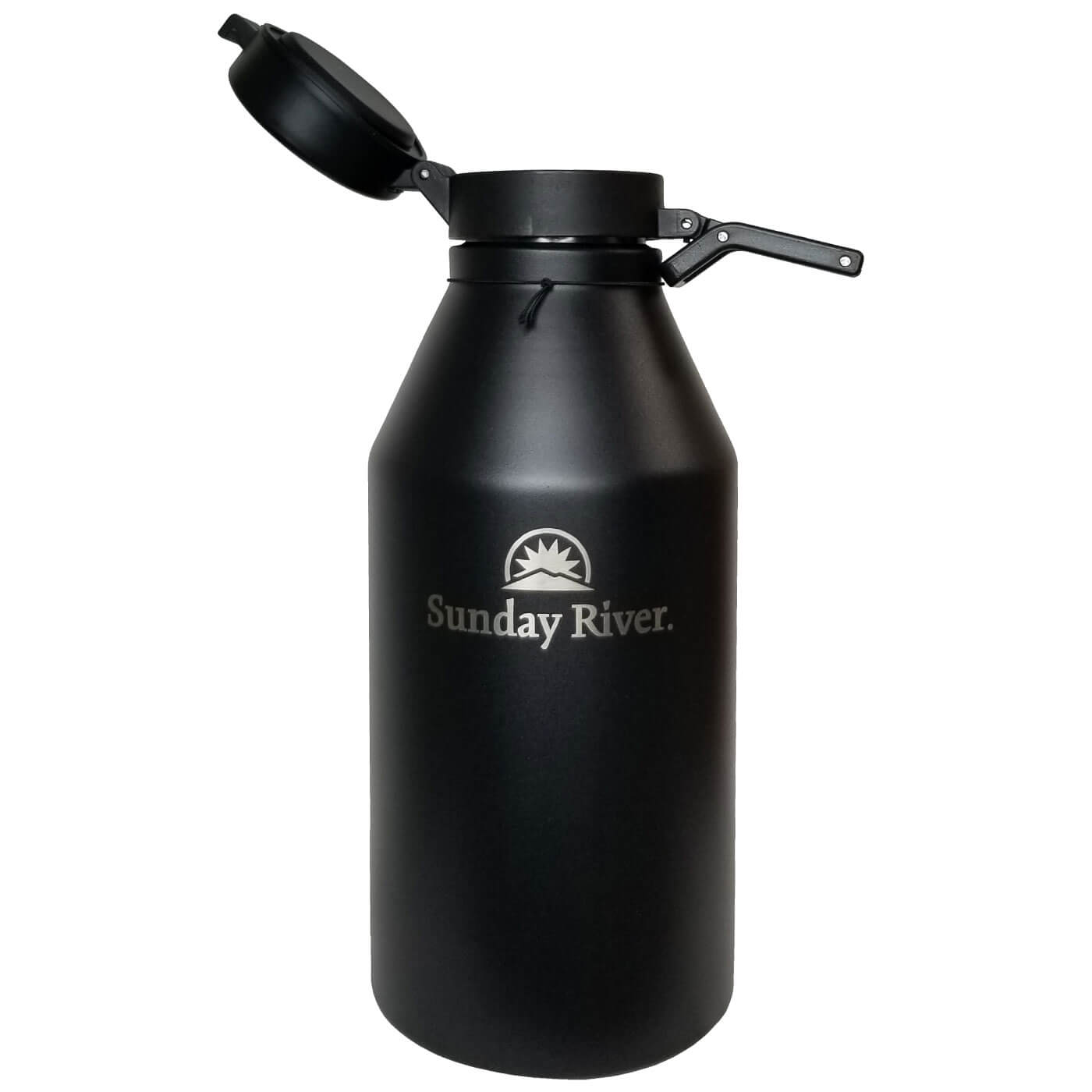 Sunday River Growler 64oz Vacuum Insulated Bottle with Locking Lid 