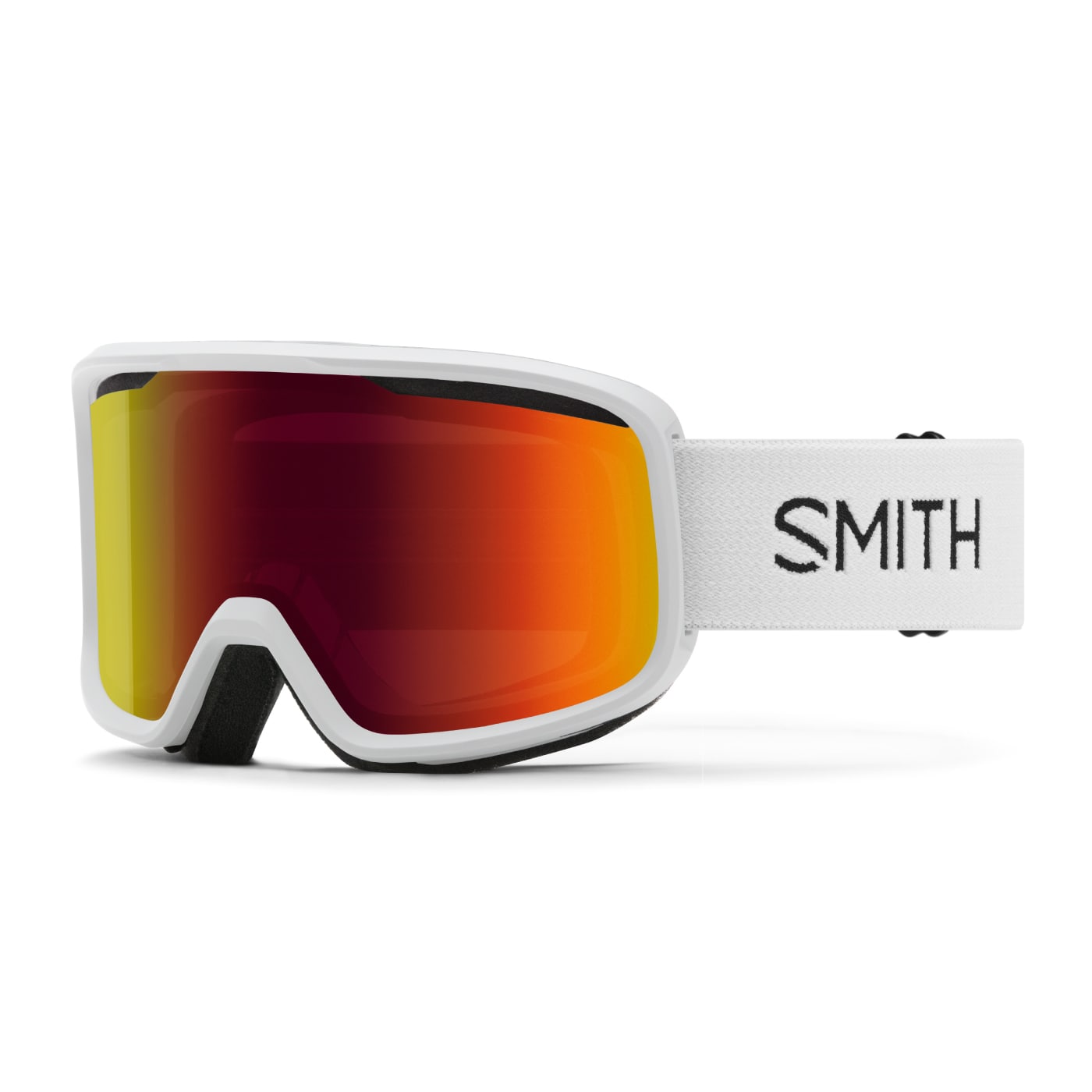 Smith Frontier Goggles 2023 WHITE/RED SOL-X MIR