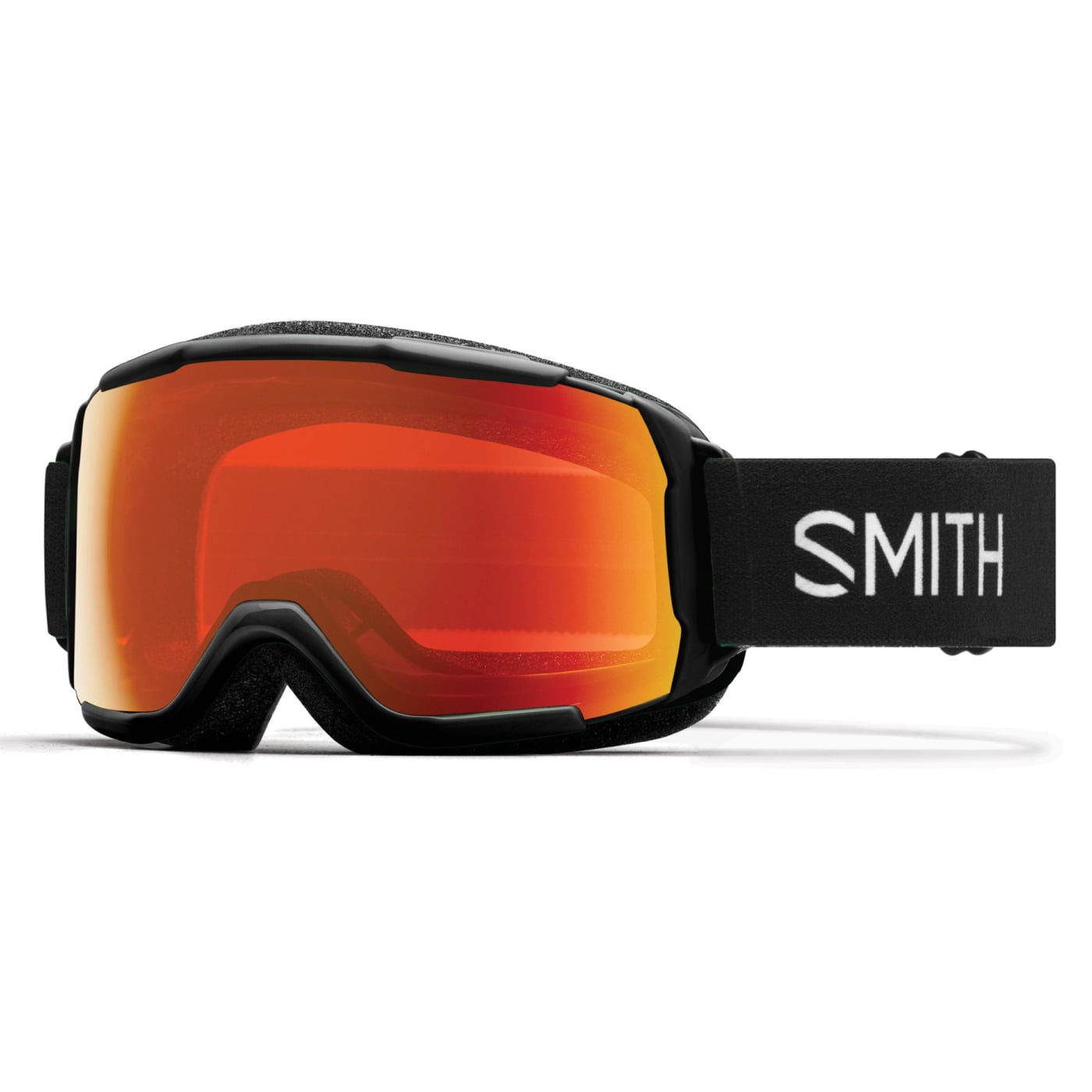 Smith Junior's Grom Goggles with ChromaPop Lens 2023 BLACK/EDAY RED MIR